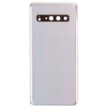 Back Glass & Camera Lens for Samsung Galaxy S10 5G (Crown Silver) [Aftermarket]