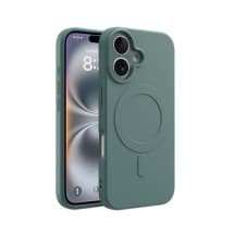 CLICK Slim Silicone Case for Apple iPhone 16 (Green)