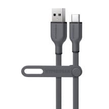HyperGear 6ft Flexi Pro USB C Cable (Gray)