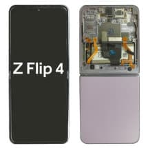 Inner OLED & Frame Assembly for Samsung Galaxy Z Flip4 (Bora Purple) [Premium]