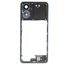 Mid Frame for Motorola Moto G04 & G04s (Satin Blue) [Premium]