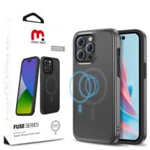 MYBAT Pro Fuse Case for Apple iPhone 15 Pro (Black)