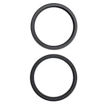 Camera Bezel Ring Set for Apple iPhone 16 & 16 Plus (Black)