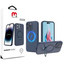 MYBAT Pro SleekFit Case for Apple iPhone 15 Pro (Blue)
