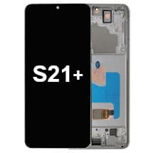 OLED & Frame Assembly for Samsung Galaxy S21+ (Phantom Silver & White) [Premium]