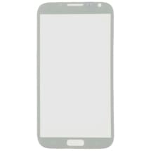 Screen Glass for Samsung Galaxy Note II (White) [Aftermarket]