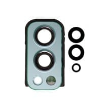 Glass Camera Lenses & Bezel Bracket for OnePlus Nord 2 5G (Blue Haze)