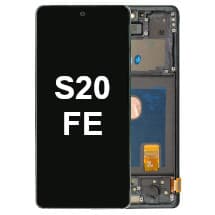 OLED & Frame Assembly for Samsung Galaxy S20 FE (Cloud Navy) [Premium]