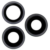 Sapphire Glass Camera Lens & Bezel Set for Apple iPhone 16 Pro & 16 Pro Max (Black Titanium) [Premium]