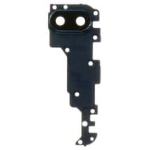Glass Camera Lens & Bezel Bracket for Samsung Galaxy A10s (Blue)