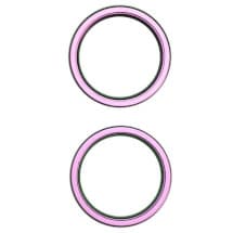 Camera Bezel Ring Set for Apple iPhone 16 & 16 Plus (Pink)