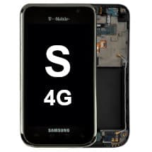 OLED & Frame Assembly for Samsung Galaxy S 4G (Black) (T959V OEM)