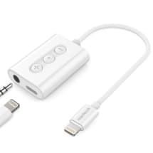 Naztech MFi Lightning Cable to 3.5mm Audio & Charger Adapter