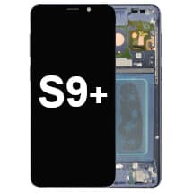 OLED & Frame Assembly for Samsung Galaxy S9+ (Coral Blue) [Premium]