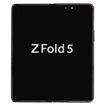 Inner OLED & Frame Assembly for Samsung Galaxy Z Fold5 (Phantom Black) [OEM Service Pack]
