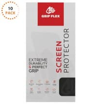 GRIP Flex Tempered Glass Screen Protector for Apple iPhone 15 Plus (Matte) (10 Pack)