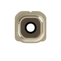 Glass Camera Lens & Bezel Bracket for Samsung Galaxy S6 Edge (Platinum)