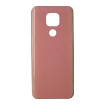 Back Plastic for Motorola Moto G9 Play (Spring Pink) [Premium]