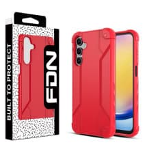 FDN Tactile Case for Samsung Galaxy A16 & A16 5G (Red)