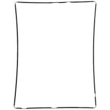 Digitizer Frame for Apple iPad 3 & 4 (No Adhesive, Black)