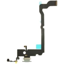 Charge Port Flex for Apple iPhone XS Max (Silver) [Aftermarket]
