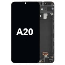 OLED & Frame Assembly for Samsung Galaxy A20 [Aftermarket]