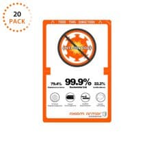 Axiom Armor ScreenFilm Small Anti-Microbe Screen Protector (20 Pack)