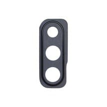 Glass Camera Lens & Bezel Bracket for Samsung Galaxy A50s (Prism Crush Black)