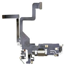 Charge Port Flex for Apple iPhone 14 Pro (Gold) [Aftermarket]