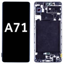 OLED & Frame Assembly for Samsung Galaxy A71 [OEM Service Pack]