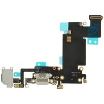 Charge Port & Headphone Jack Flex for Apple iPhone 6S Plus (Silver) [Premium]