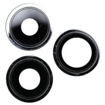 Glass Camera Lenses & Bezel Set for Apple iPhone 13 Pro & 13 Pro Max (Silver) [Aftermarket]