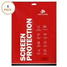 GRIP Tempered Glass Screen Protector for Apple iPad Pro 10.5 & Air 3 (5 Pack)