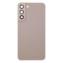 Back Glass & Camera Lenses for Samsung Galaxy S22+ (Pink Gold) [Aftermarket]
