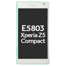 LCD & Frame Assembly for Sony Xperia Z5 Compact (White) [OEM]