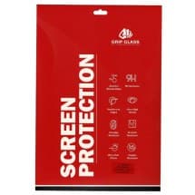 GRIP Tempered Glass Screen Protector for Apple iPad 5 (2017), 6 (2018), Air, Air 2, & Pro 9.7