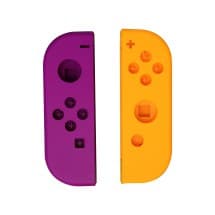Shell Housing Set for Nintendo Joy-Con (Left & Right, Purple & Orange) [Premium]