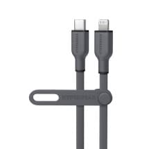 HyperGear 6ft Flexi Pro USB C to Lightning Cable (Gray)