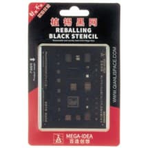 QianLi Mega Idea Black BZ31 CPU & IC Stencil for Apple iPhone XS, XR, & XS Max