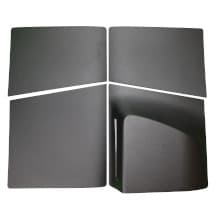 Faceplate Set for Sony PlayStation 5 Slim (Disc Edition) (Black)