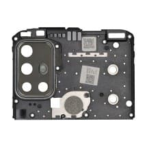 Top Bracket & Camera Lens for Motorola Moto G30 (Phantom Black & Dark Pearl)
