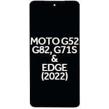 OLED Assembly for Motorola Moto G52, G71S, G82, & Edge (2022) [Premium]