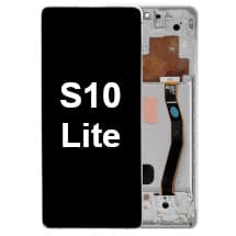 OLED & Frame Assembly for Samsung Galaxy S10 Lite (Prism White) [Premium]
