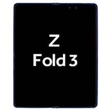 Inner OLED & Frame Assembly for Samsung Galaxy Z Fold3 5G (International, Phantom Green) [OEM Service Pack]