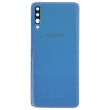 Back Glass & Camera Lenses for Samsung Galaxy A70 (Blue) [OEM Service Pack]