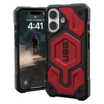 UAG Monarch Pro Case for Apple iPhone 16 (Crimson)