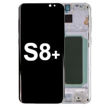 OLED & Frame Assembly for Samsung Galaxy S8+ (Orchid Gray) [Premium]