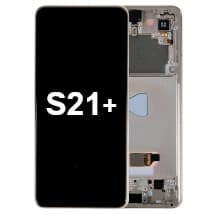 OLED & Frame Assembly for Samsung Galaxy S21+ (Phantom Pink & Violet) [Premium]