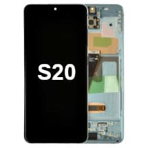 OLED & Frame Assembly for Samsung Galaxy S20 (Cloud Blue) [Premium]