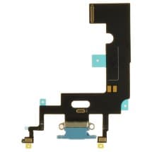 Charge Port Flex for Apple iPhone XR (Blue) [Premium]